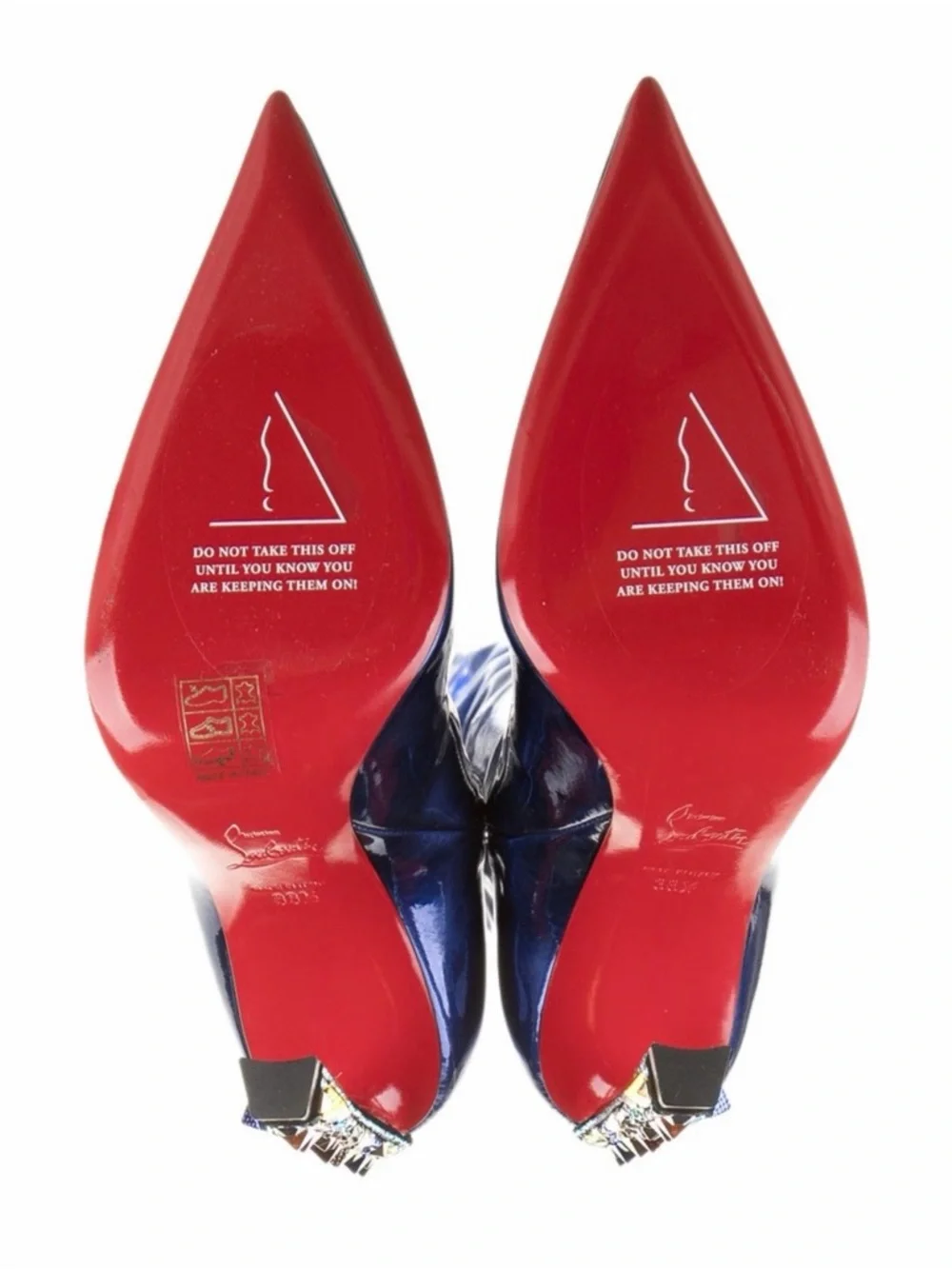Christian Louboutin Cosmic Alta Boots 100 Over-the-Knee Strass RETAIL 3995